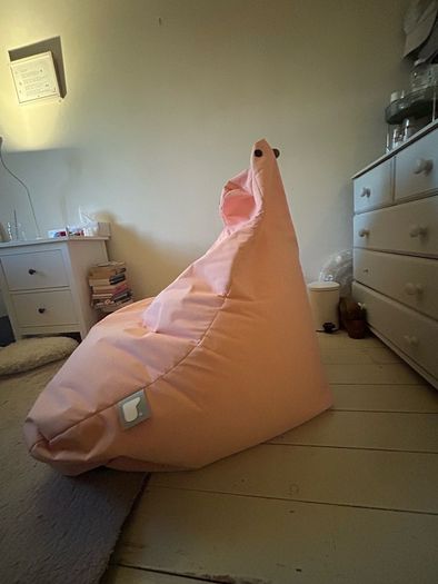 Large outdoor friendly beanbag