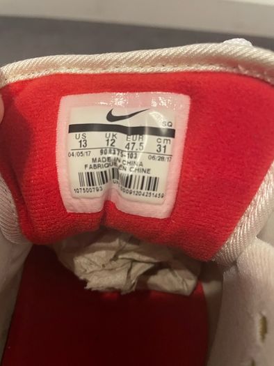 Air Max 1 Anniversary Red - 12uk