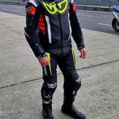 Berik - Motorcycle Leather Suit (2-Pieces)