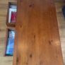 Wooden Coffee Table with Drawers Image 4