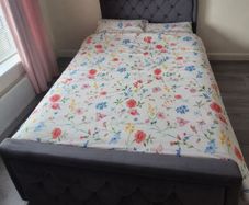 Fab double bed with or without mattress