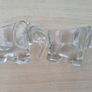 Vintage crystal elephant from Art Vannes Image 8