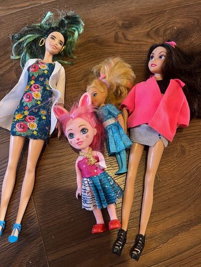 Barbie dolls and accessories