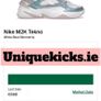 Premium Nike M2k Tekno White Blue Image 5