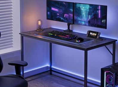 New Small Computer Home Office Desk (Black) - FREE P&P