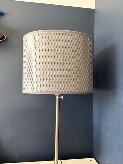 2 x Grey Table Lamps