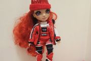 Rainbow High Fashion Doll Winter Break Ruby Anderson With Snowboard