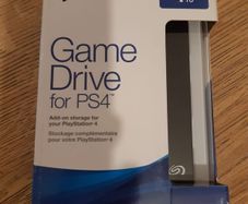 PS4 - PlayStation SEAGATE 4TB HDD Storage Device for Archiving and Storing and Playing loads of Extra PS5 and PS4 and PS Plus Games