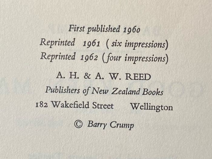 A Good Keen Man Barry Crump