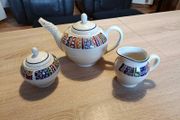 Staffordshire Tableware Diablo vintage tea set brand new