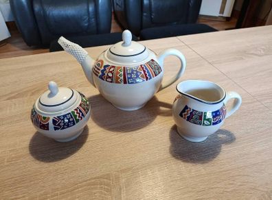 Staffordshire Tableware Diablo vintage tea set brand new