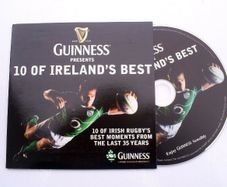 Guinness. 10 of Ireland's Best. DVD. Free Postage!