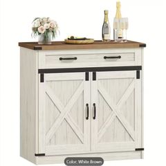 Sideboard Cabinet Farmhouse Country  Style