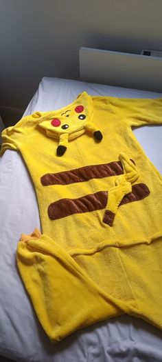 Adult Pikachu one-piece pyjamas