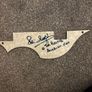 Signed Pete Best (The Beatles) Hofner Pickguard Image 2