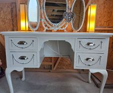 Vintage Vanity dressing table chest