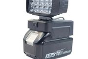 Work LED Light With USB Charger With Switch for Makita 18V Li-ion Battery Cordless Emergency Flood Lamp Handheld Flashlight