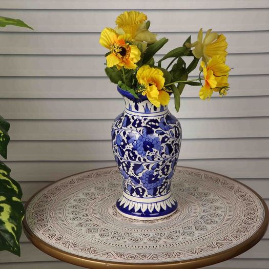 Handmade and Hand Painted Ceramic Flower Vase | Warehouse Clearance | Massive Discount | Bargain price