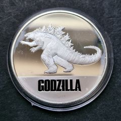 Niue 2 Dollar Godzilla 2021 silver .999  1 oz silver coin