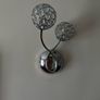 2 Brand New Chrome Wall Lights Image 2