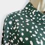 Dorothy Perkins Green Spotted Polka Dot Belted Shirt Dress Image 7