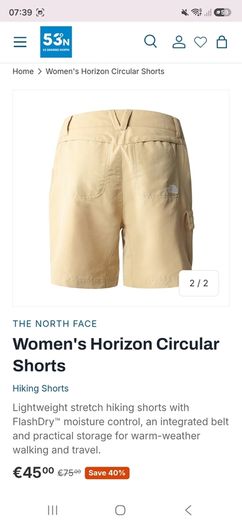 northface shorts