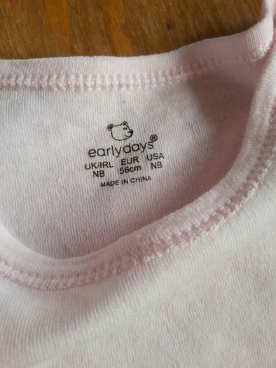 Baby pink vest