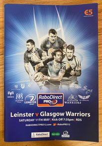 2013 Leinster v Glasgow Warriors - RaboDirect Pro12 Semi-Final Programme
