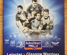 2013 Leinster v Glasgow Warriors - RaboDirect Pro12 Semi-Final Programme