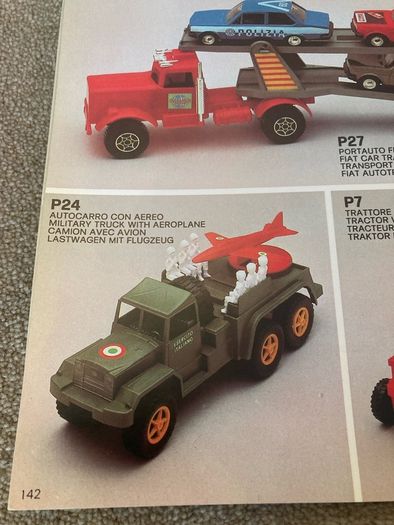 Polistil 1982 Model Cars Catalogue 142 pages
