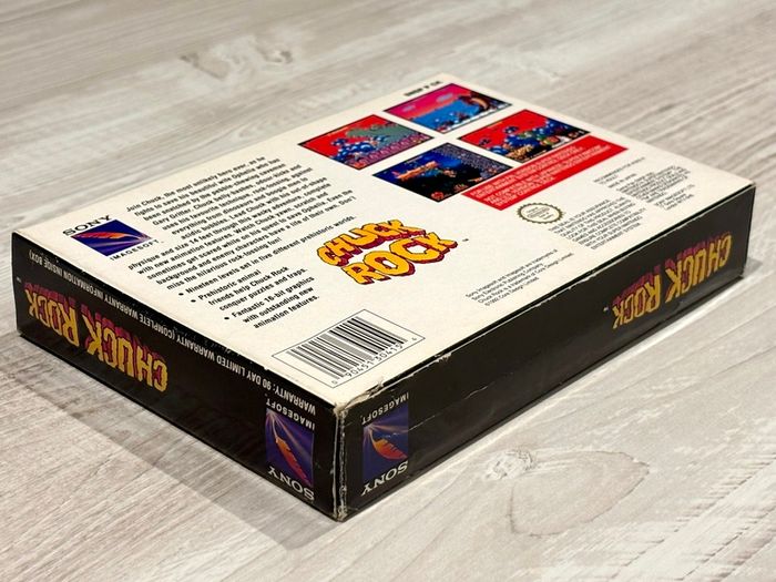 Chuck Rock for Nintendo SNES - Boxed