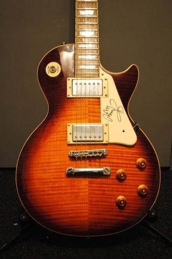 One off Les Paul signed by Jimmy Page