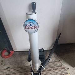 beer cooler and taps..