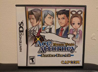 Phoenix Wright: Ace Attorney - Justice for All (Nintendo DS)
