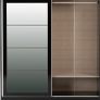 Nevada 2 Door Sliding Wardrobe Image 3