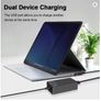 65W Surface Pro Laptop Charger for Microsoft Surface Pro 10, 9, 8, 7+, 7, 6, 5, 4, 3, X, Windows Surface Laptop 6, 5, 4, 3, 2, 1 Image 2