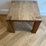 Solid Oak Side table Image 2