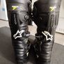 Motorcycle Boots & Helmet Image 2