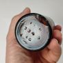 401 - Vintage Thos Power Dungarvan Dark Amber Glass Collectible Decorative Bottle Image 6