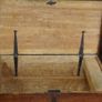 19th Century Cherry Wood Blanket Chest Image 6