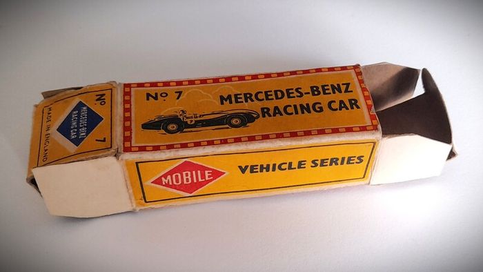 Diecast Vintage Morestone    Mercedes-Benz F1 Racing Car - Good with Very Good Original Box