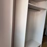 2 open wardrobes and matching headboard Image 4