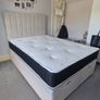 Cream Double beds and mattress Image 3