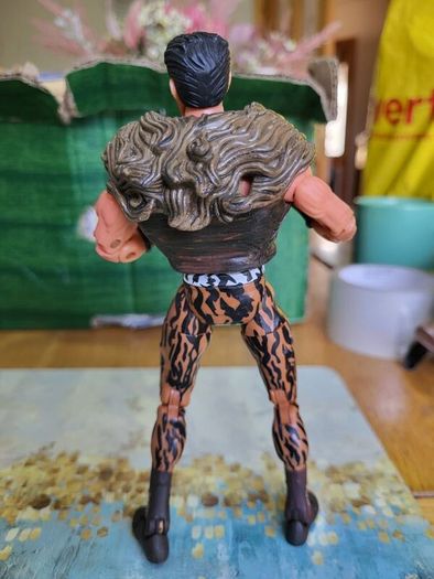 Kraven the Hunter action figure tiger outfit loose