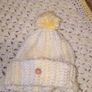 Handmade Lemon Blanket and Hat. Image 2