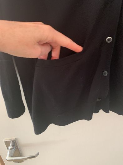 Pure new wool cardigan Uniqlo