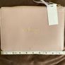Katie Loxton Hello Beautiful Perfect Pouch Clutch Bag Vegan Leather Dusty Pink 6 x 9.5 inches BNWT Image 6