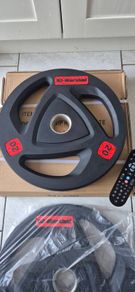 brand new 2x20 kilo olympic tri grip plates