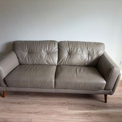 Leather couch