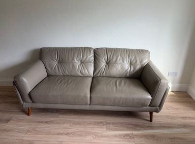 Leather couch